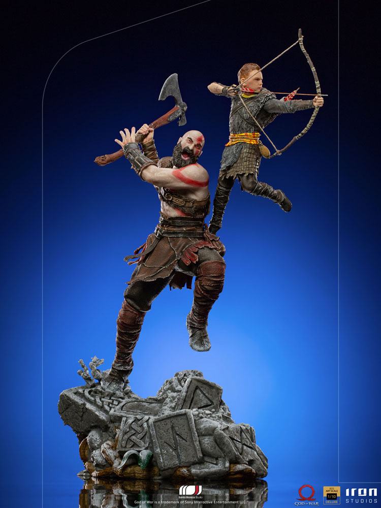 God of War: BDS Art Scale Statue 1/10 Kratos & Atreus 34 cm