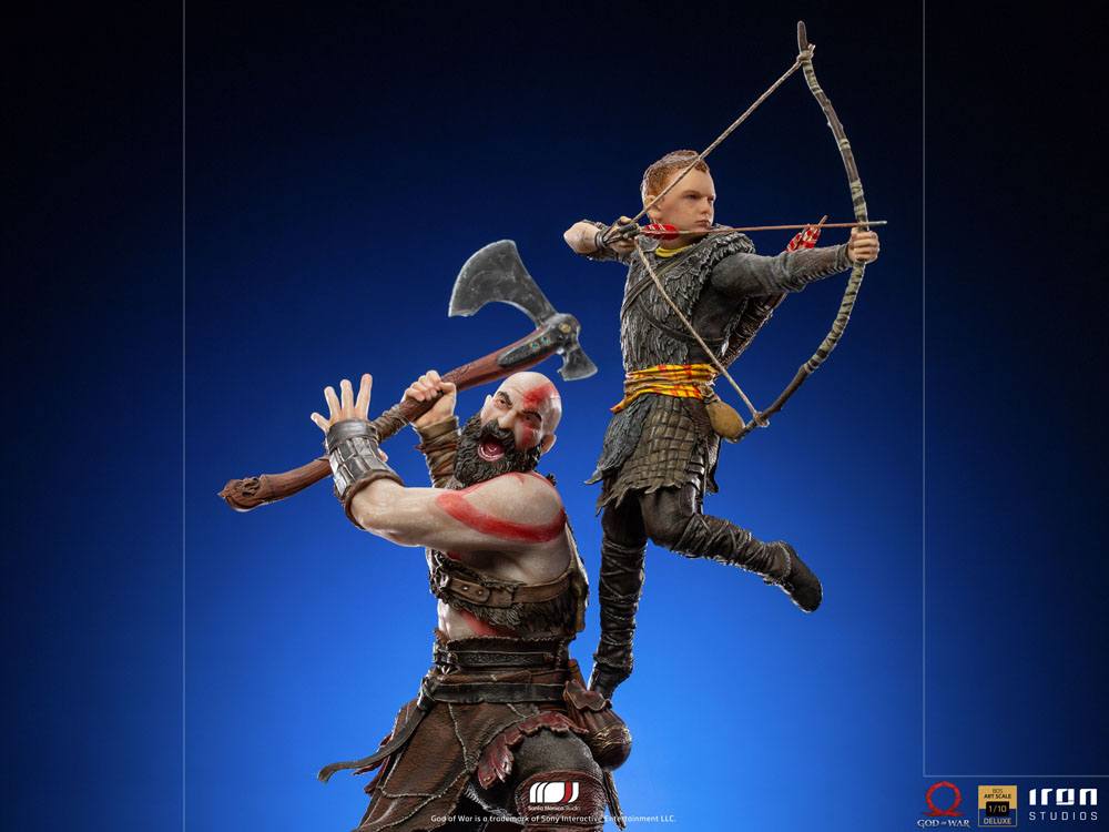 God of War: BDS Art Scale Statue 1/10 Kratos & Atreus 34 cm