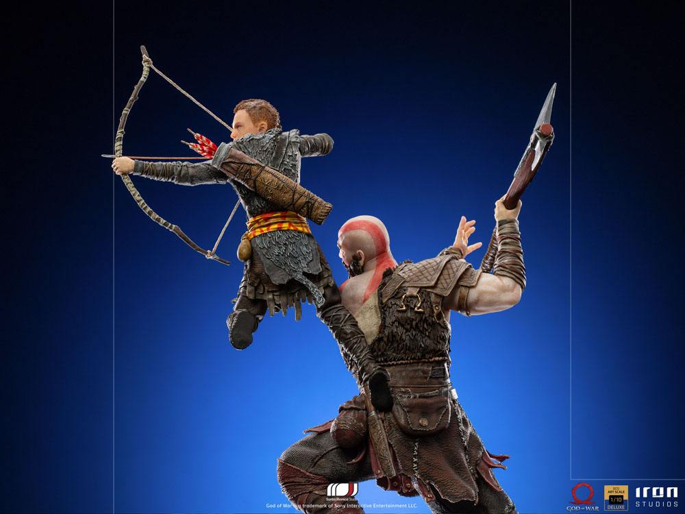 God of War: BDS Art Scale Statue 1/10 Kratos & Atreus 34 cm