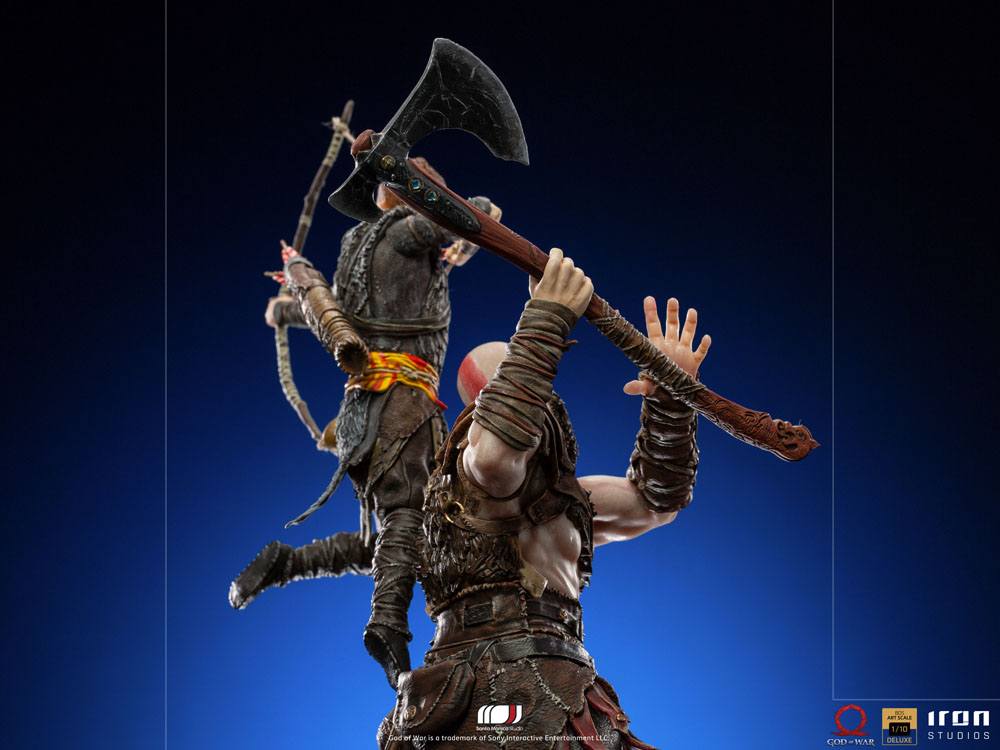 God of War: BDS Art Scale Statue 1/10 Kratos & Atreus 34 cm