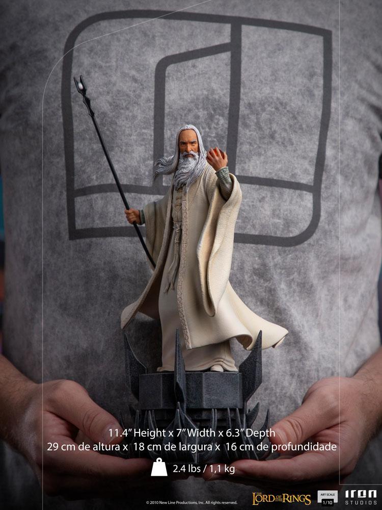 The Lord Of The Rings: BDS Art Scale Statue 1/10 Saruman 29 cm