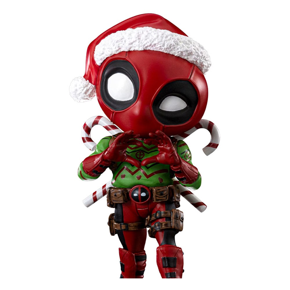 Marvel: X-Men Mini Co. PVC Figure Deadpool Christmas Version 15 cm