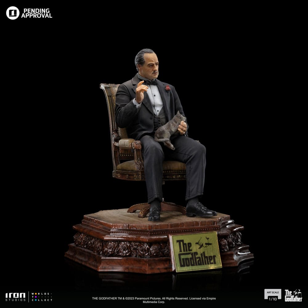 The Godfather: Il Padrino Art Scale Statue 1/10 Don Vito Corleone 19 cm