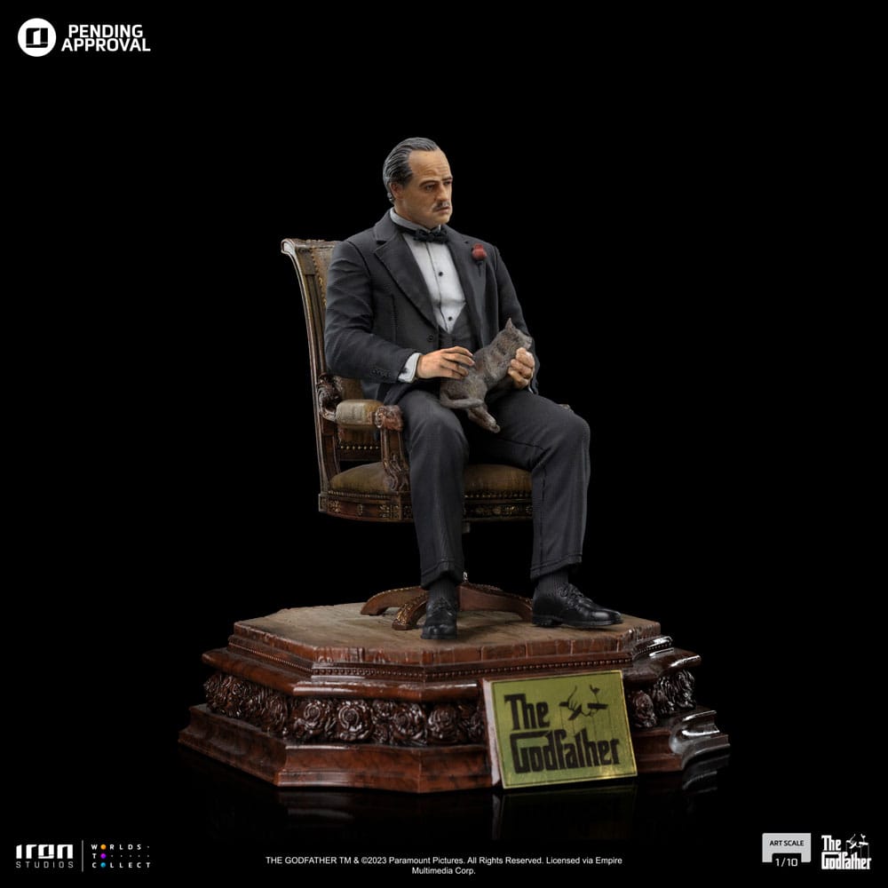 The Godfather: Il Padrino Art Scale Statue 1/10 Don Vito Corleone 19 cm