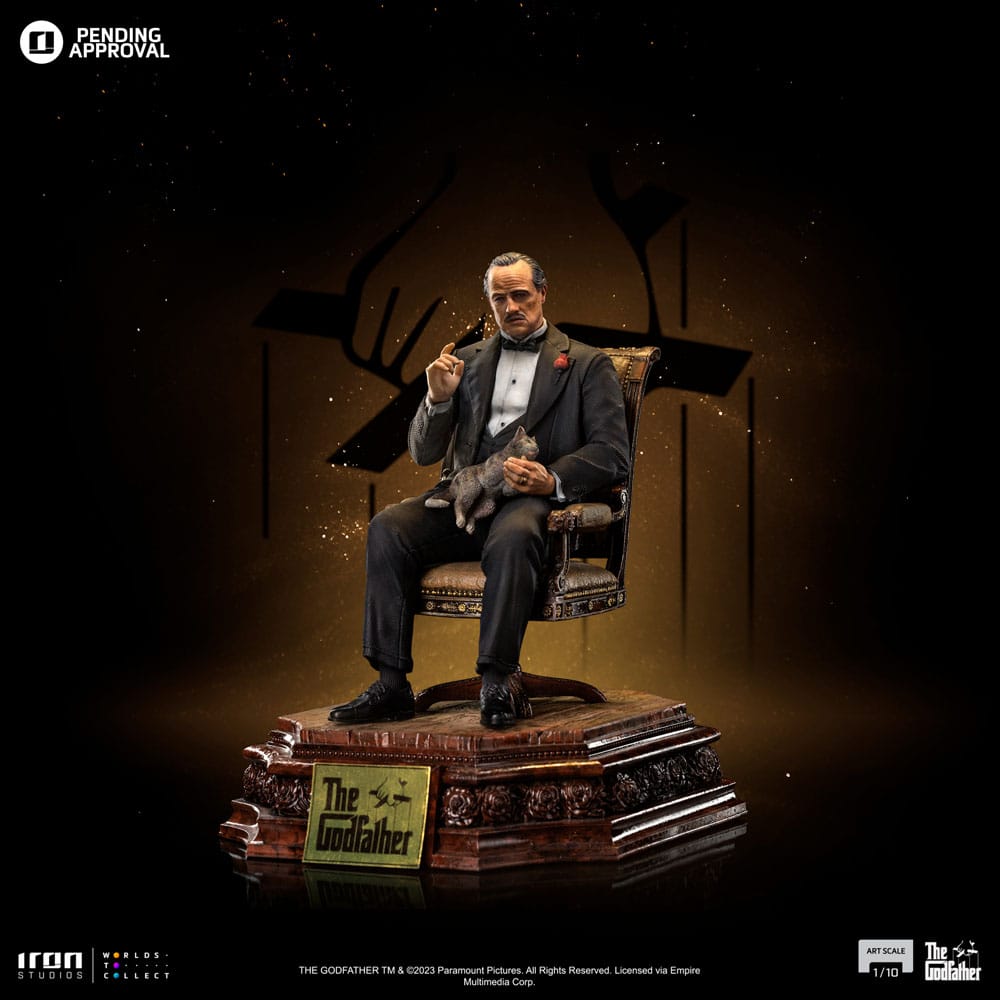 The Godfather: Il Padrino Art Scale Statue 1/10 Don Vito Corleone 19 cm