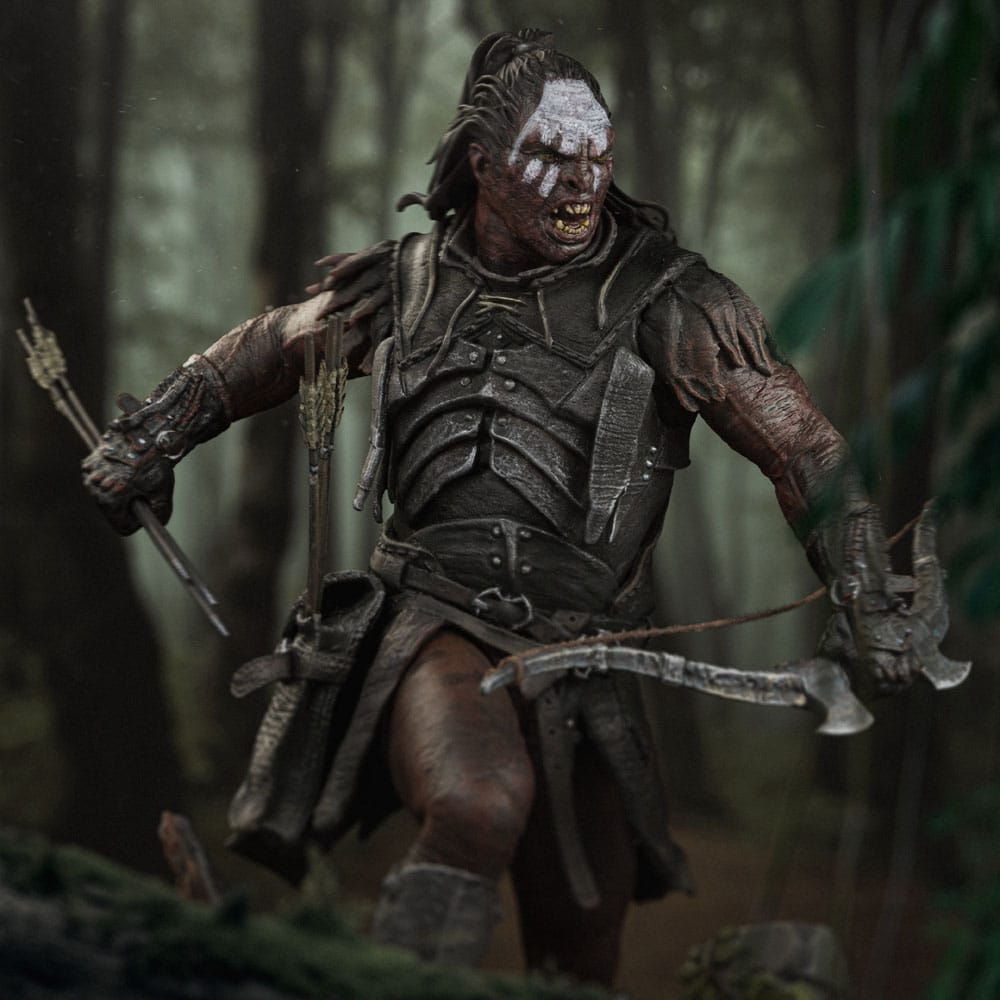 The Lord of the Rings: Art Scale Statue 1/10 Lurtz, Uruk-Hai Leader 23 cm