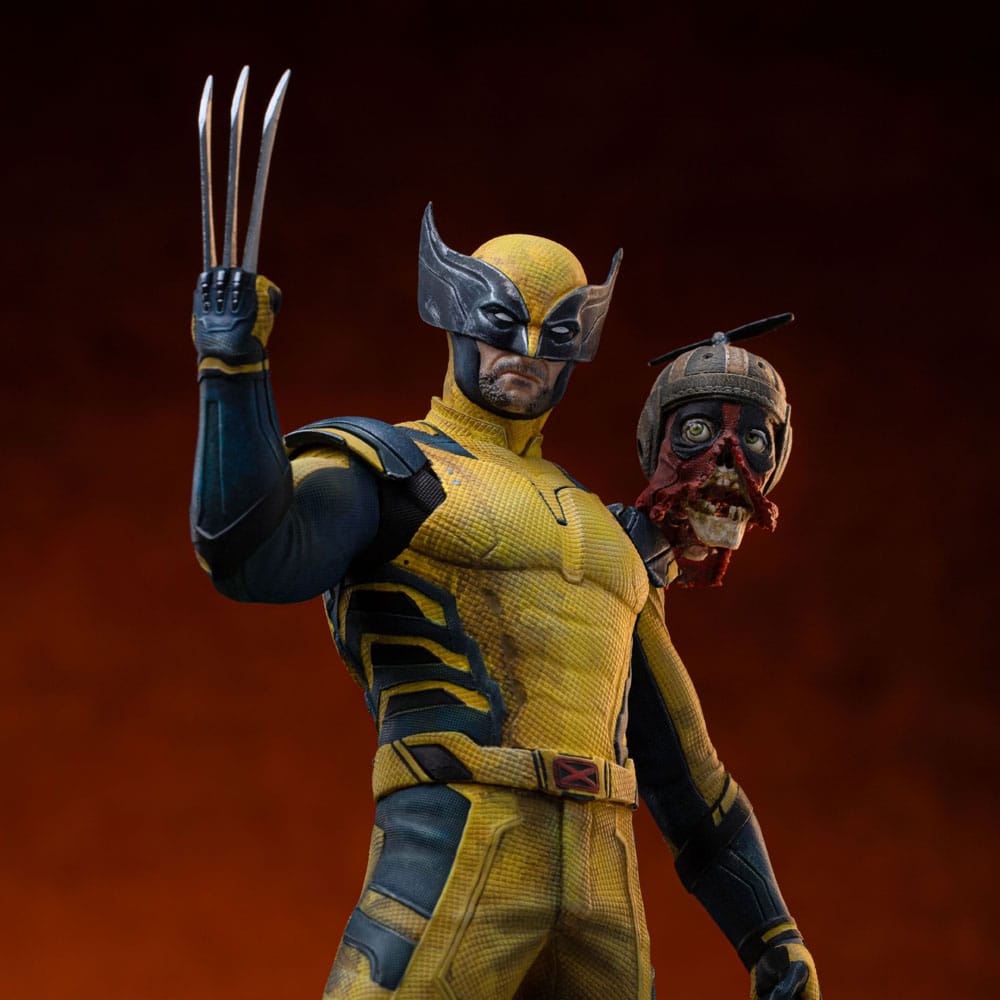 Marvel: Deadpool 3 Art Scale Statue 1/10 Wolverine & Headpool 22 cm