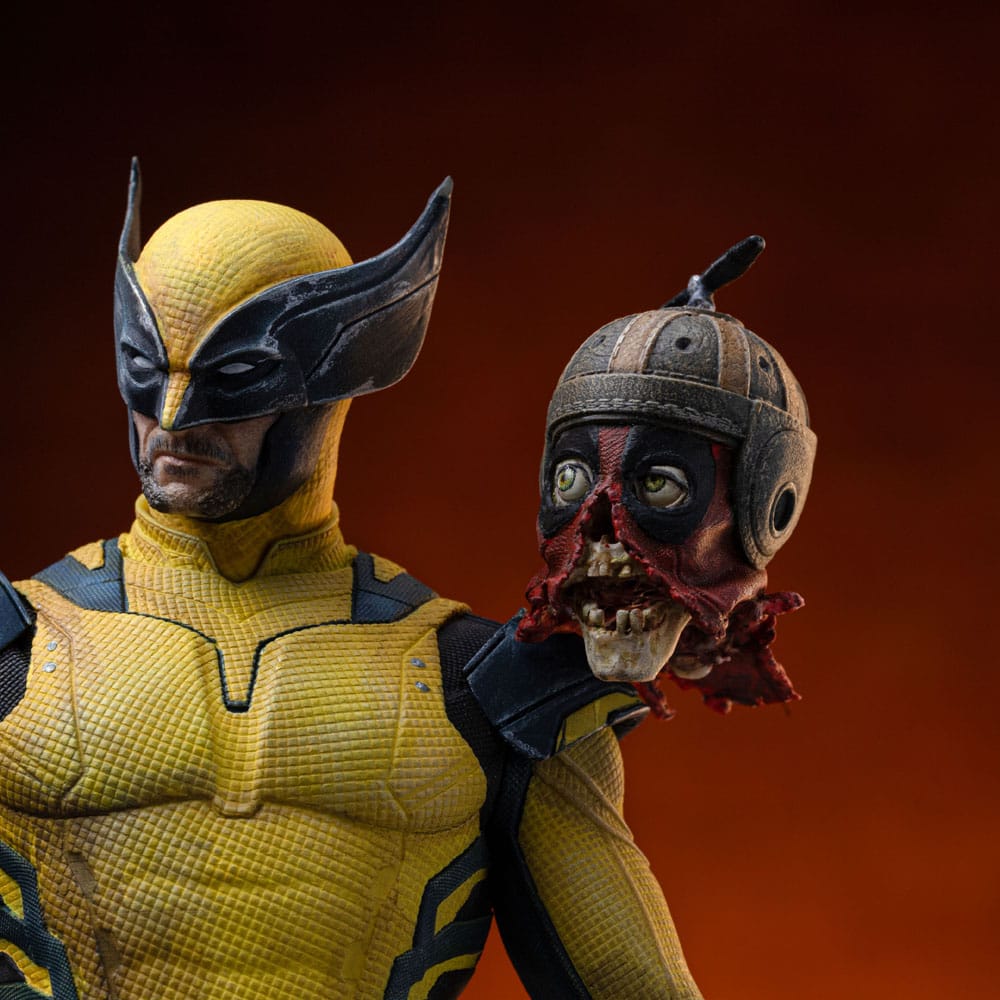 Marvel: Deadpool 3 Art Scale Statue 1/10 Wolverine & Headpool 22 cm