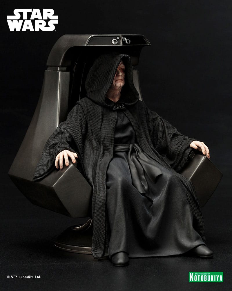 Star Wars: Return of the Jedi ARTFX+ PVC Statue 1/10 Emperor Palpatine 16 cm