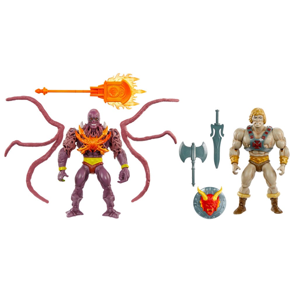 Masters of the Universe x Stranger Things: Origins Action Figure 2-Pack He-Man & Vecna 14 cm