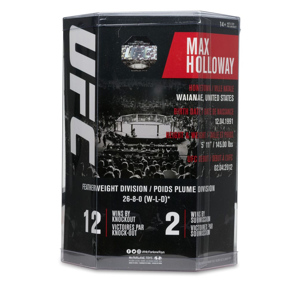 UFC: Posed PVC Statue Max Holloway 18 cm