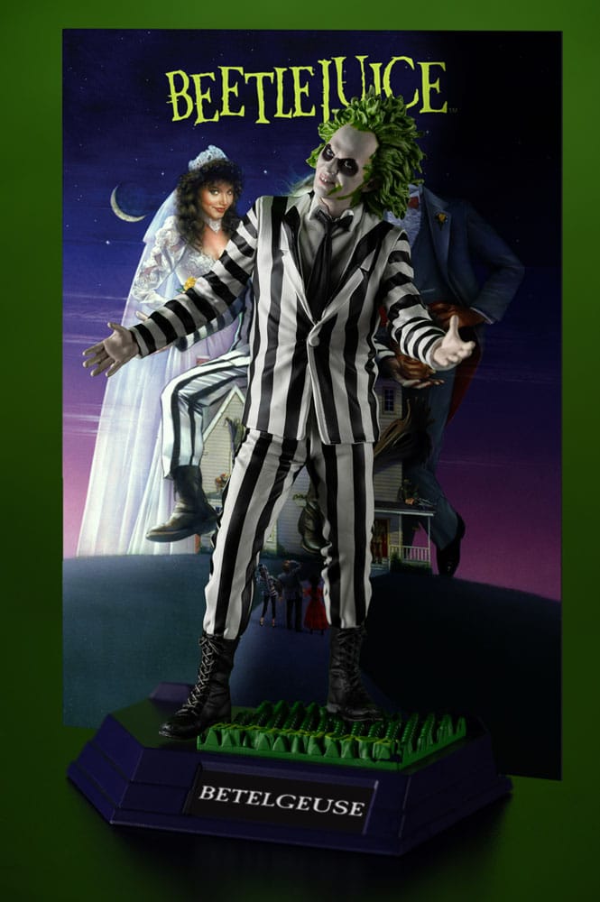 Beetlejuice: Movie Maniacs Action Figure Beetlejuice 17 cm