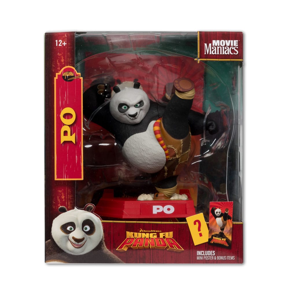 Kung Fu Panda: Movie Maniacs PVC Statue Po 17 cm