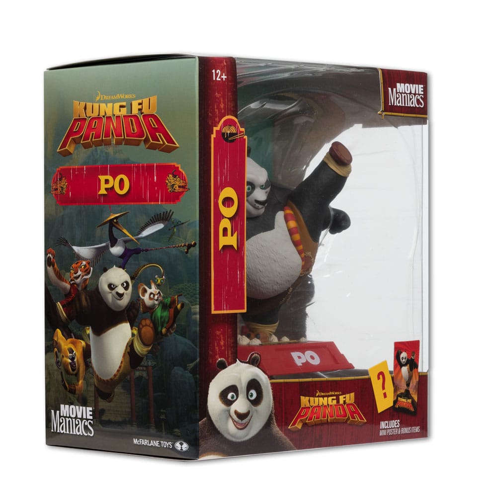 Kung Fu Panda: Movie Maniacs PVC Statue Po 17 cm