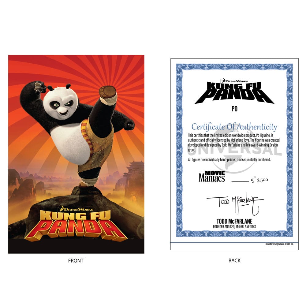 Kung Fu Panda: Movie Maniacs PVC Statue Po 17 cm