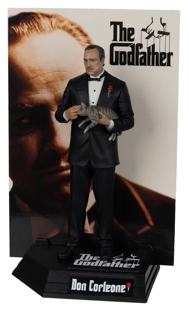 The Godfather Movie Maniacs Figure Don Corleone 17 cm
