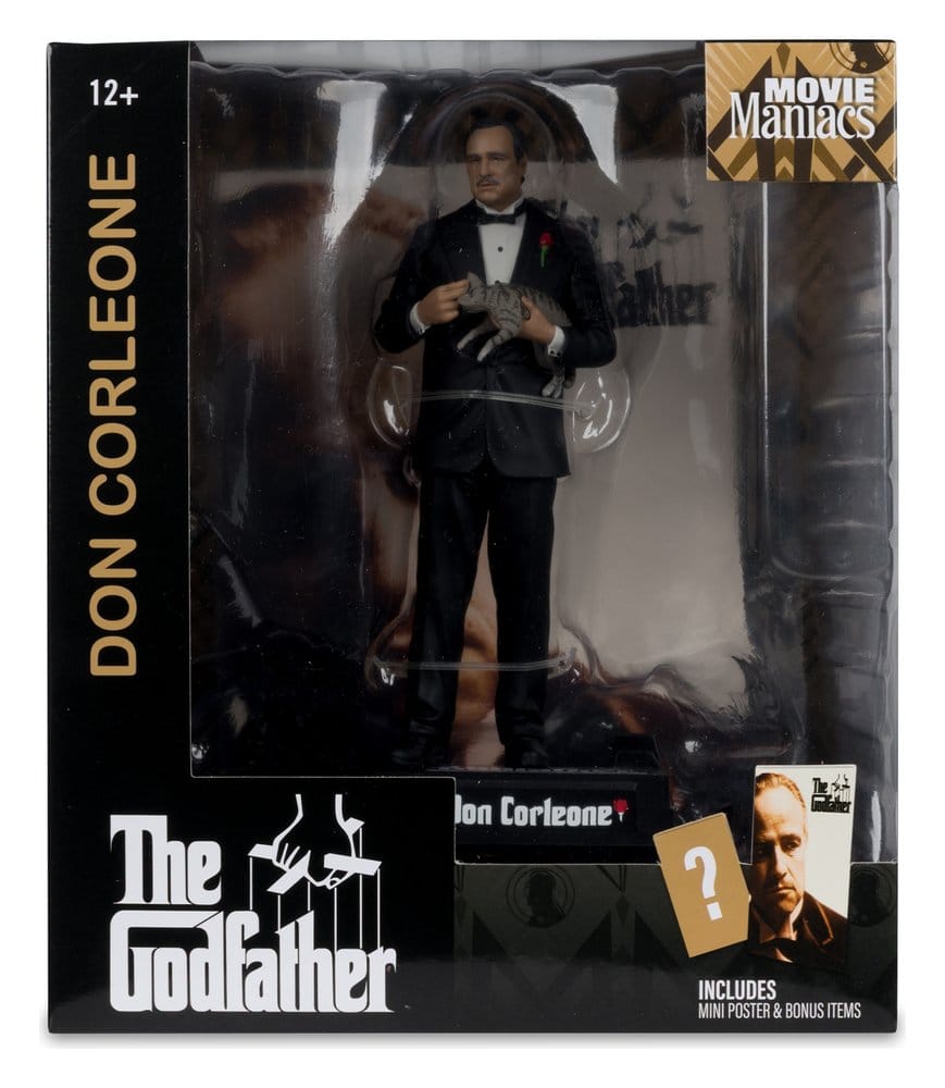 The Godfather Movie Maniacs Figure Don Corleone 17 cm