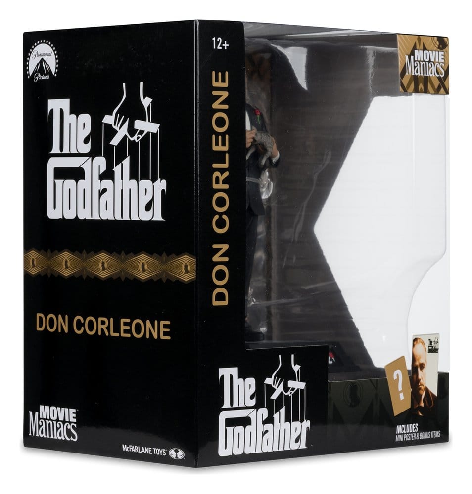 The Godfather Movie Maniacs Figure Don Corleone 17 cm