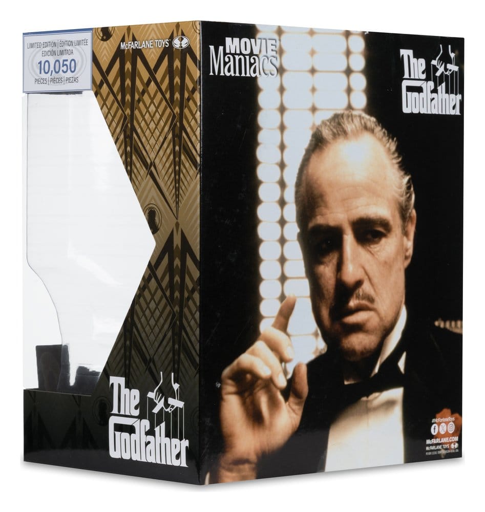 The Godfather Movie Maniacs Figure Don Corleone 17 cm