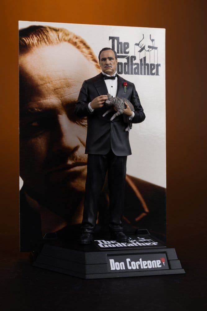 The Godfather Movie Maniacs Figure Don Corleone 17 cm