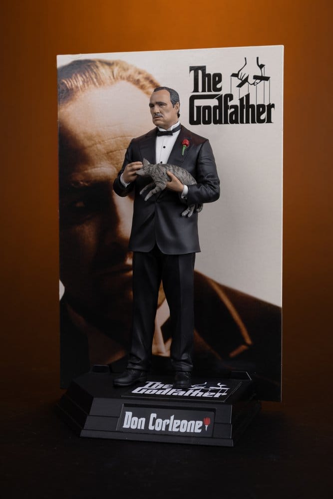 The Godfather Movie Maniacs Figure Don Corleone 17 cm