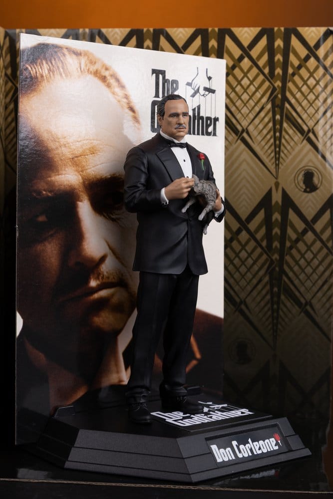 The Godfather Movie Maniacs Figure Don Corleone 17 cm