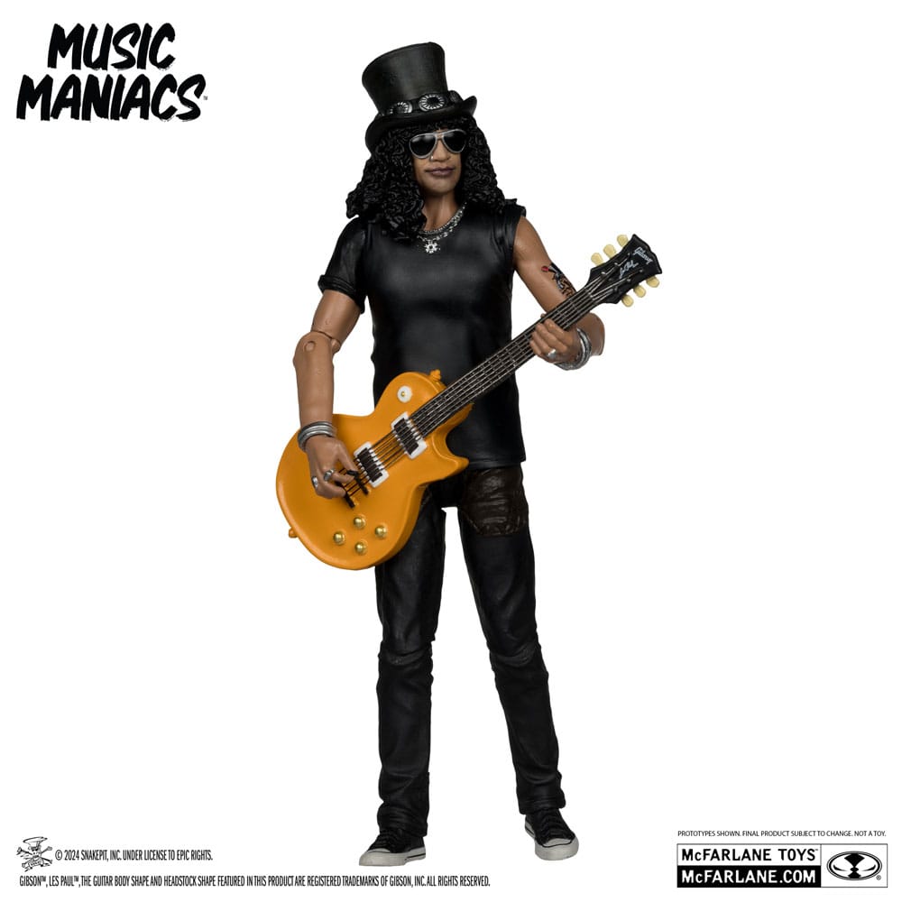 Music Maniacs Rock Action Figure Slash Guns N' Roses 15 cm