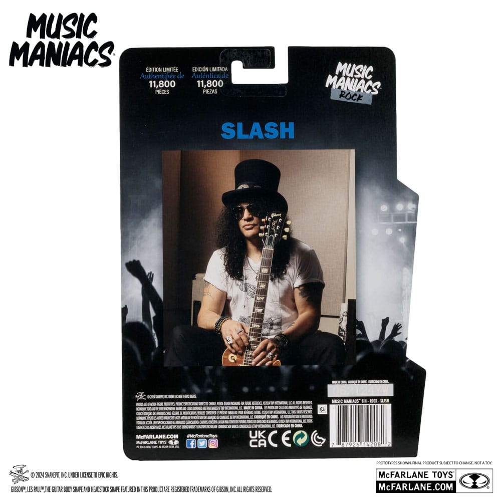 Music Maniacs Rock Action Figure Slash Guns N' Roses 15 cm