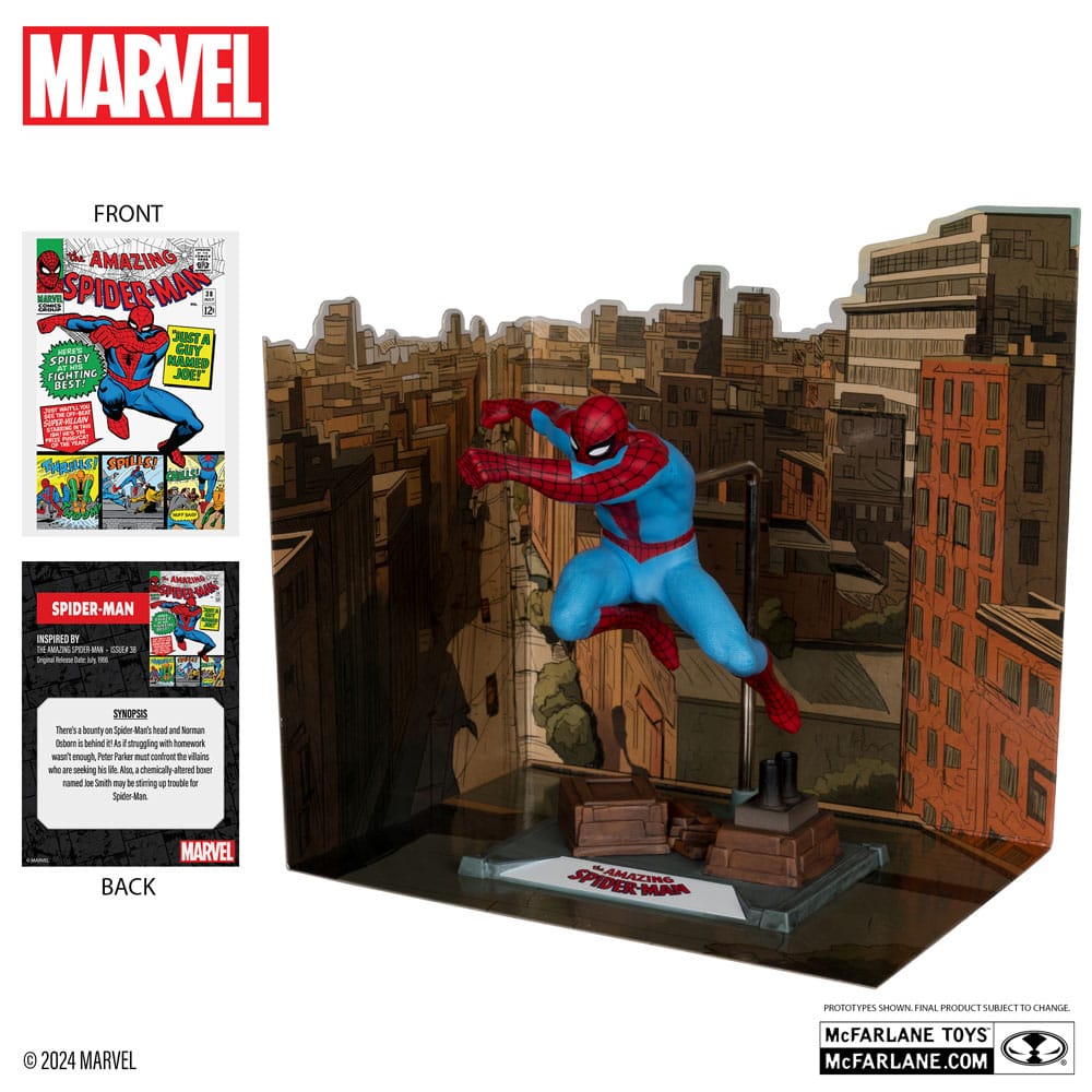 Marvel: Collection PVC Statue 1/10 Spider-Man (The Amazing Spider-Man #38) (Gold Label) 15 cm