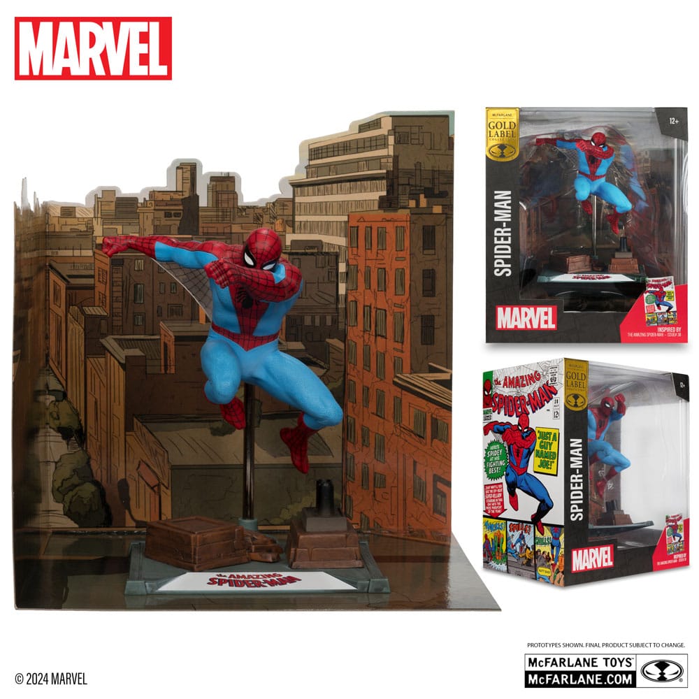 Marvel: Collection PVC Statue 1/10 Spider-Man (The Amazing Spider-Man #38) (Gold Label) 15 cm