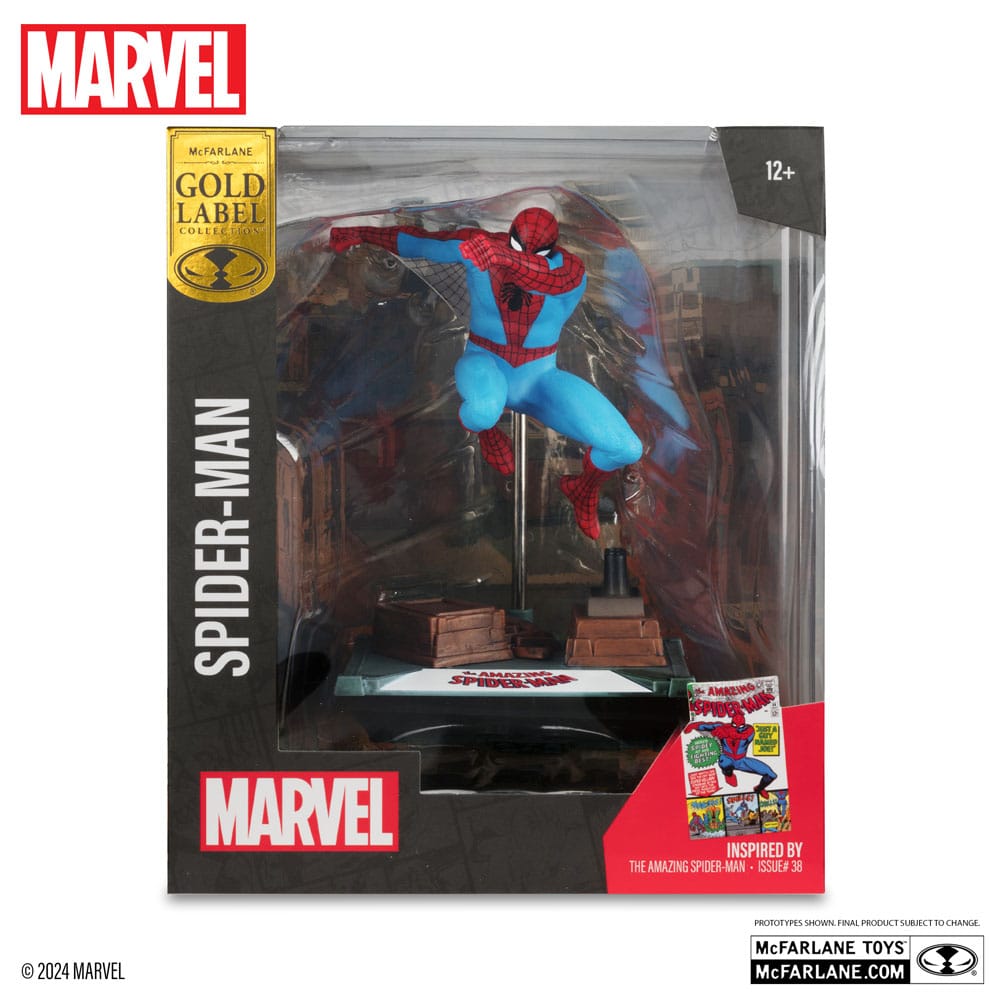 Marvel: Collection PVC Statue 1/10 Spider-Man (The Amazing Spider-Man #38) (Gold Label) 15 cm