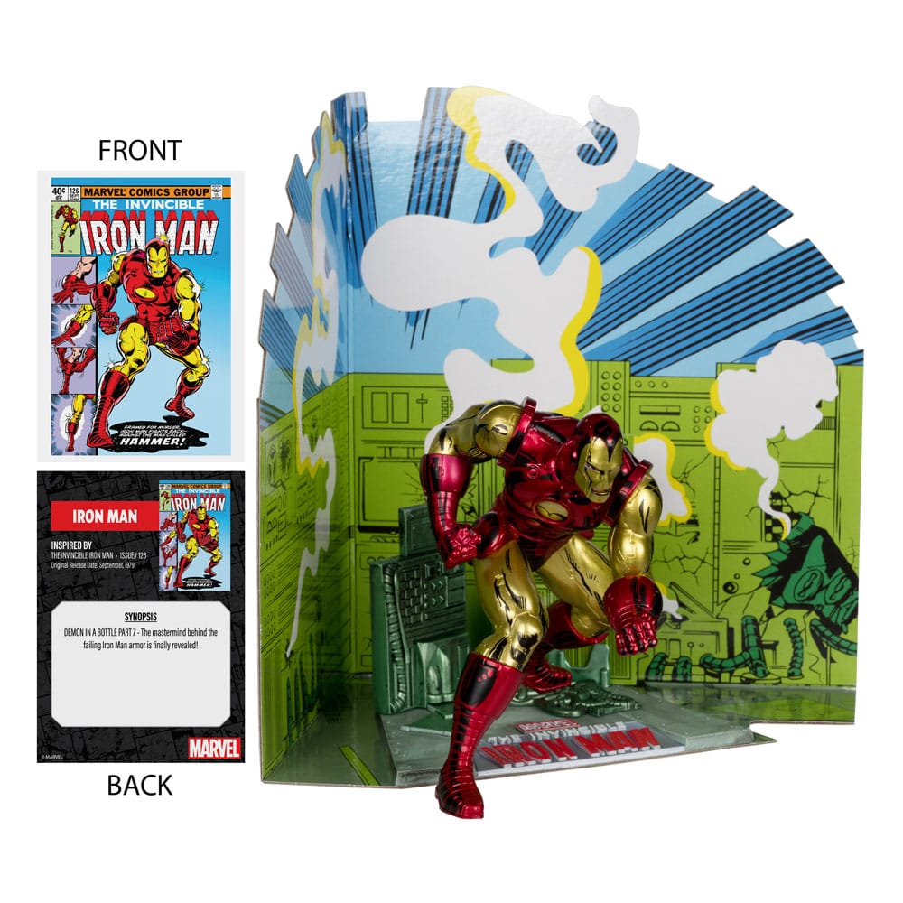 Marvel: PVC Statue 1/10 Iron Man (The Invincible Iron Man #126) 11 cm