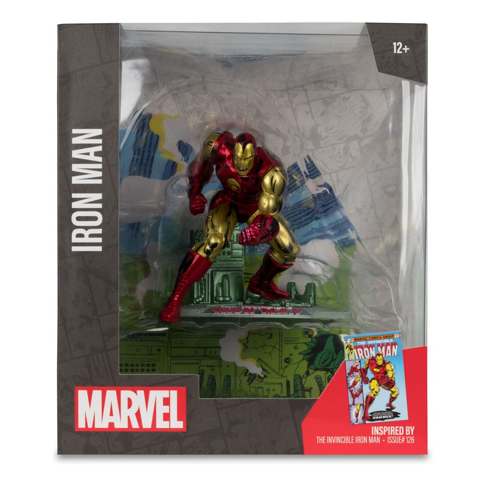 Marvel: PVC Statue 1/10 Iron Man (The Invincible Iron Man #126) 11 cm