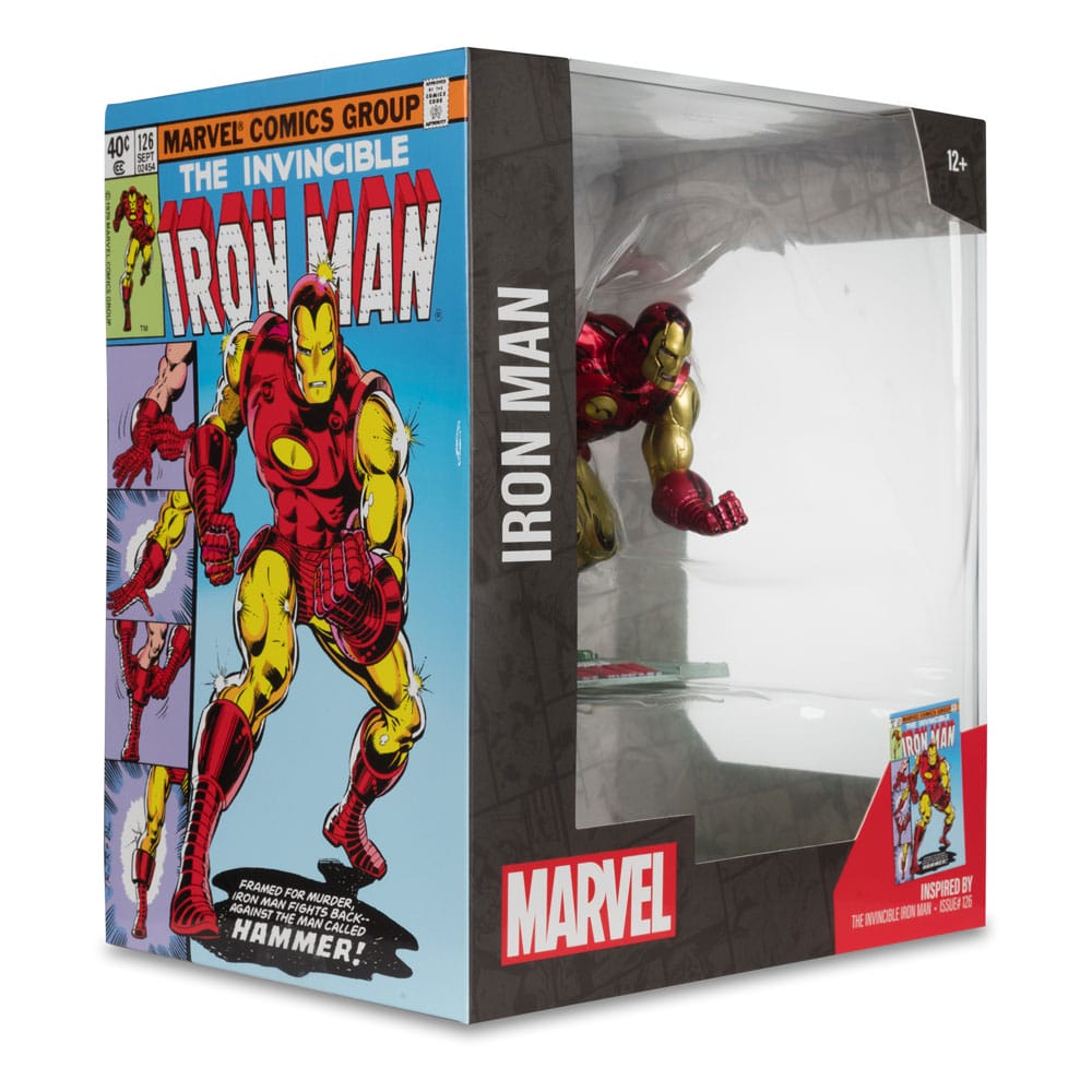 Marvel: PVC Statue 1/10 Iron Man (The Invincible Iron Man #126) 11 cm