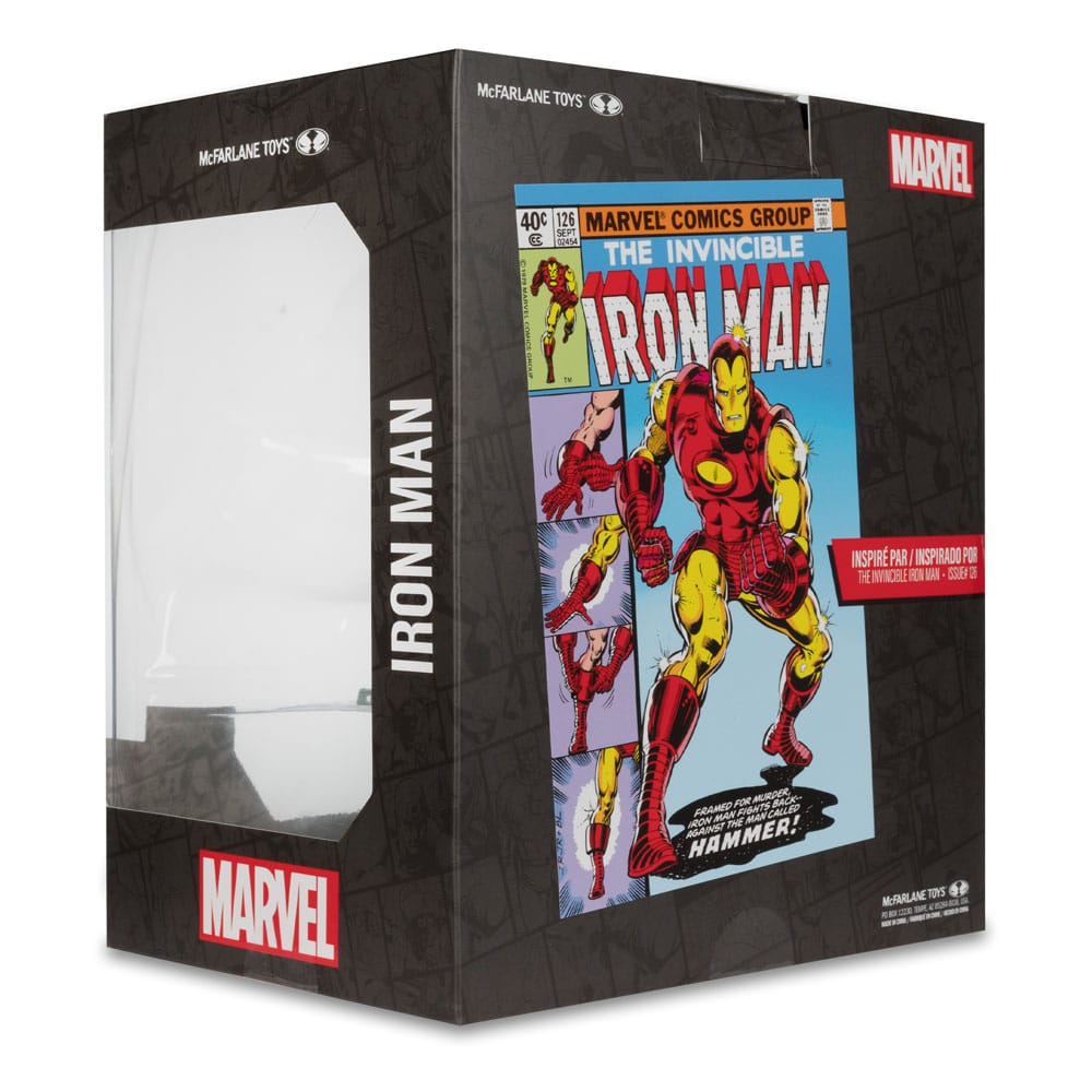 Marvel: PVC Statue 1/10 Iron Man (The Invincible Iron Man #126) 11 cm