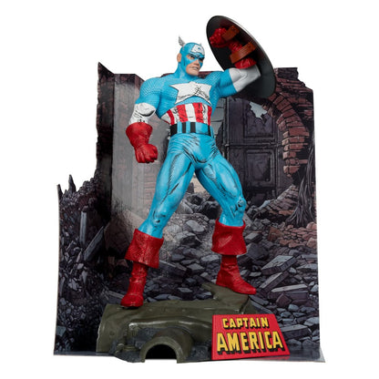 Statua in PVC Marvel 1/6 Capitan America (The Amazing Spider-Man #323) 28 cm