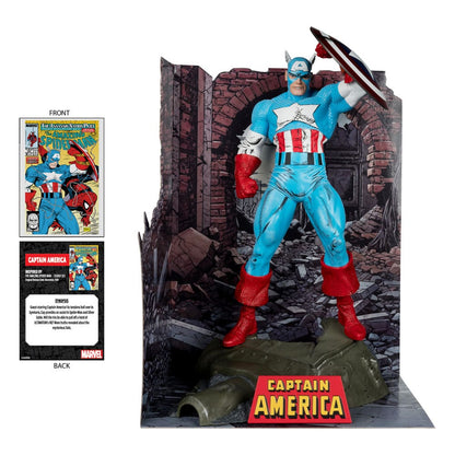 Statua in PVC Marvel 1/6 Capitan America (The Amazing Spider-Man #323) 28 cm