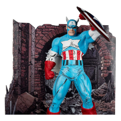 Statua in PVC Marvel 1/6 Capitan America (The Amazing Spider-Man #323) 28 cm