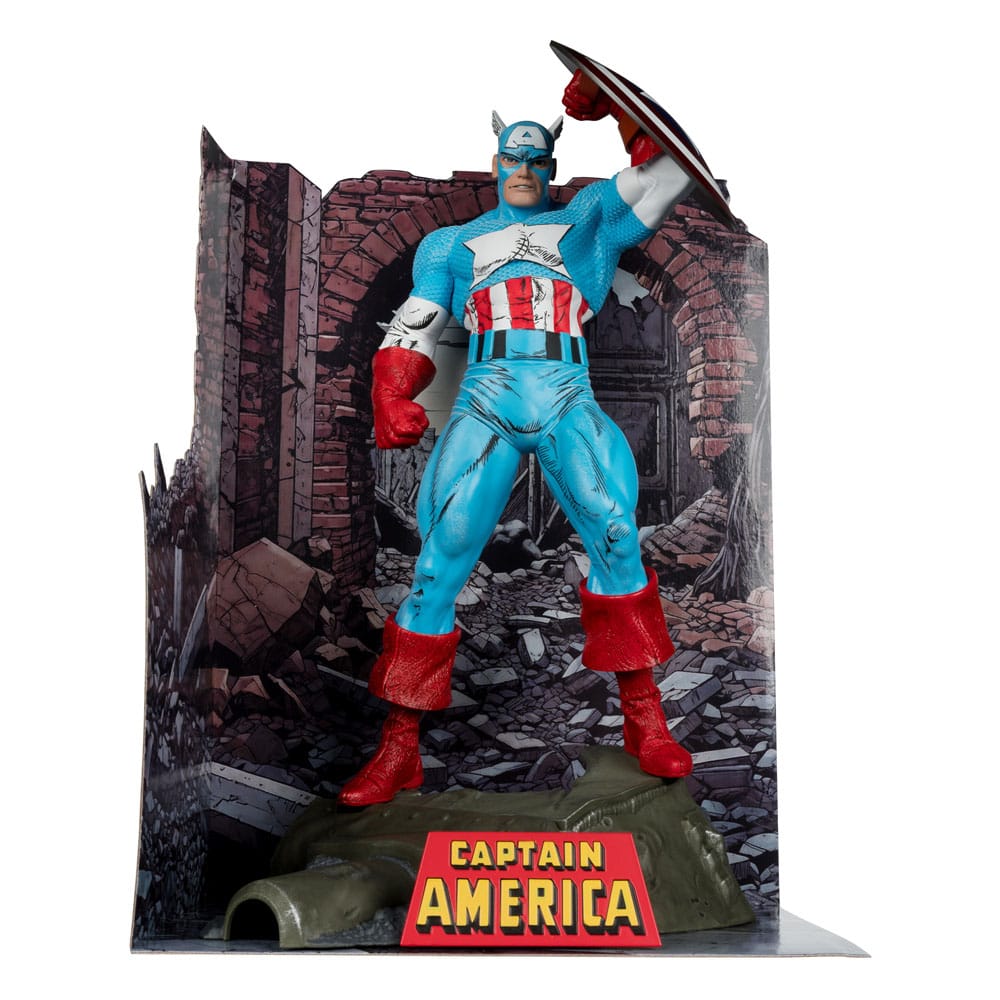 Statua in PVC Marvel 1/6 Capitan America (The Amazing Spider-Man #323) 28 cm