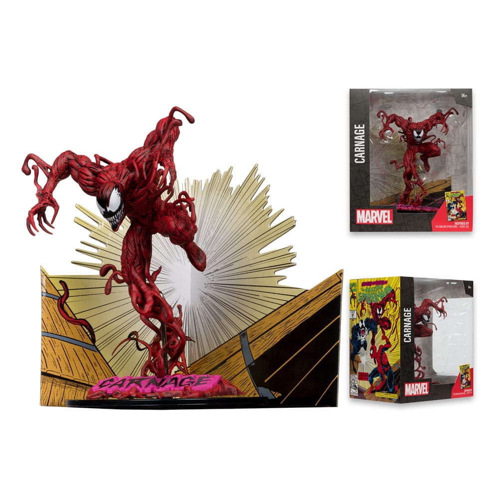 Marvel: Collection PVC Statue 1/10 Carnage (The Amazing Spider-Man #362) 18 cm