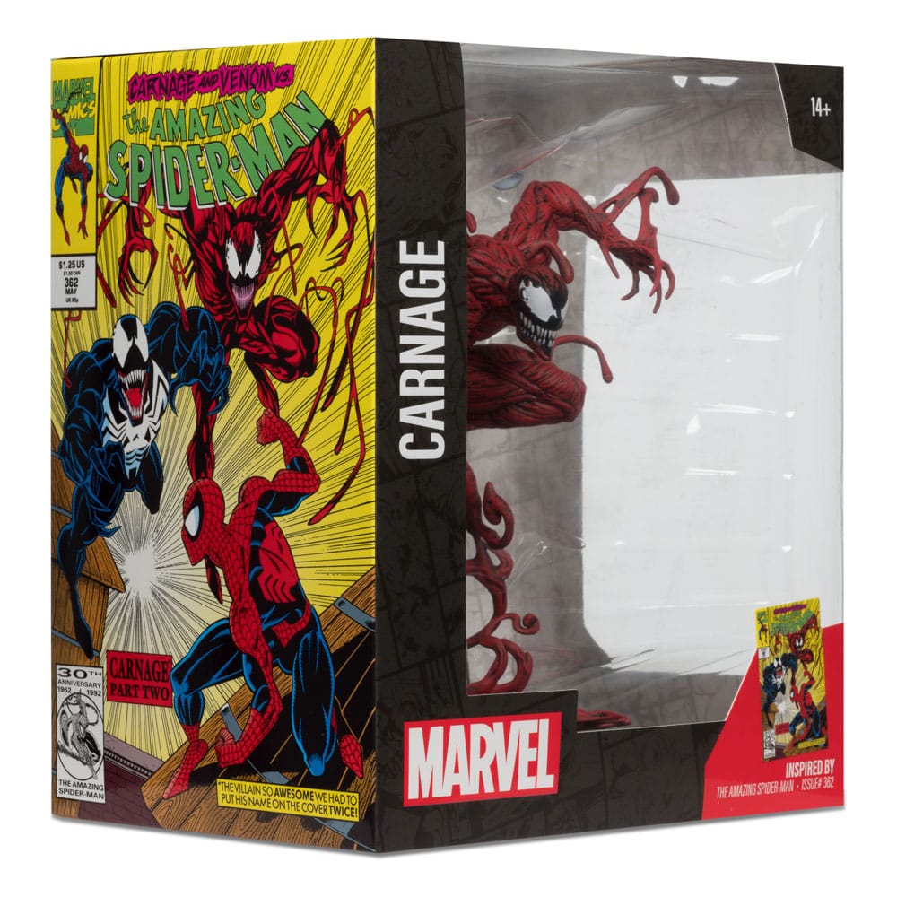 Marvel: Collection PVC Statue 1/10 Carnage (The Amazing Spider-Man #362) 18 cm