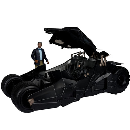 DC Comics: Vehicle Tumbler with Lucuis Fox (Batman The Dark Knight) (Gold Label) 46 cm