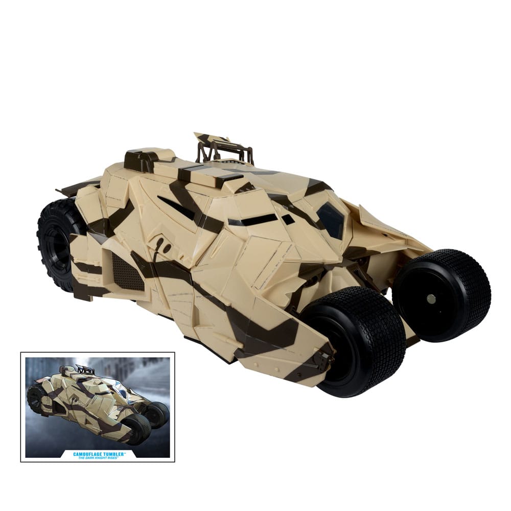 DC Comics: Multiverse Vehicle Tumbler Camouflage (The Dark Knight Rises) (Gold Label) 45 cm