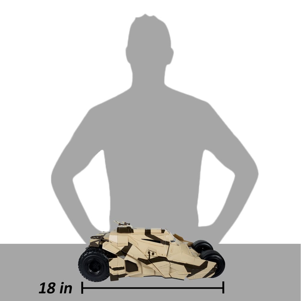 DC Comics: Multiverse Vehicle Tumbler Camouflage (The Dark Knight Rises) (Gold Label) 45 cm