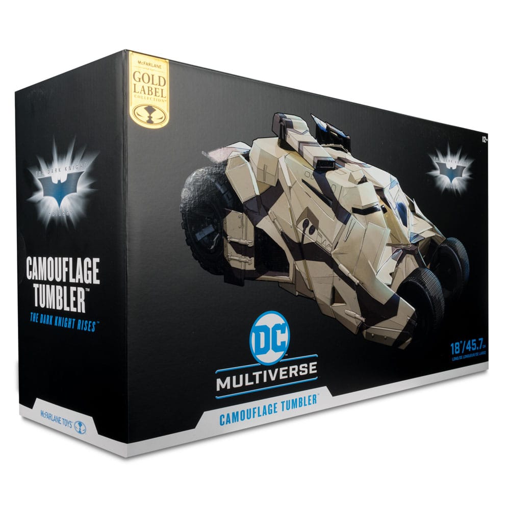 DC Comics: Multiverse Vehicle Tumbler Camouflage (The Dark Knight Rises) (Gold Label) 45 cm