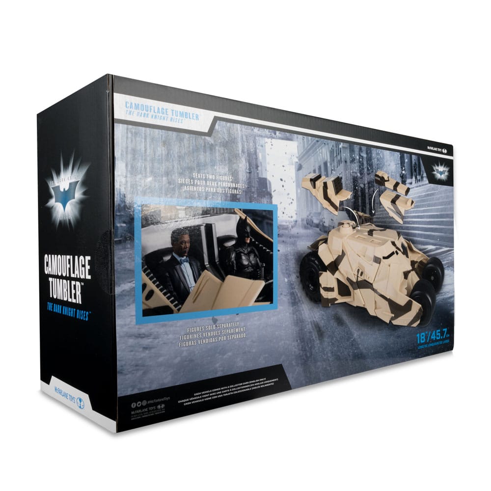 DC Comics: Multiverse Vehicle Tumbler Camouflage (The Dark Knight Rises) (Gold Label) 45 cm