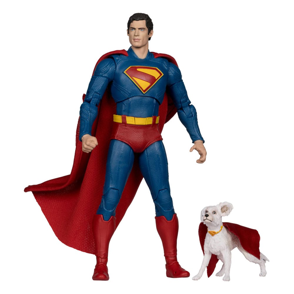 DC Comics: Superman with Krypto Action Figure Deluxe McFarlane Toys 18 cm (2025)