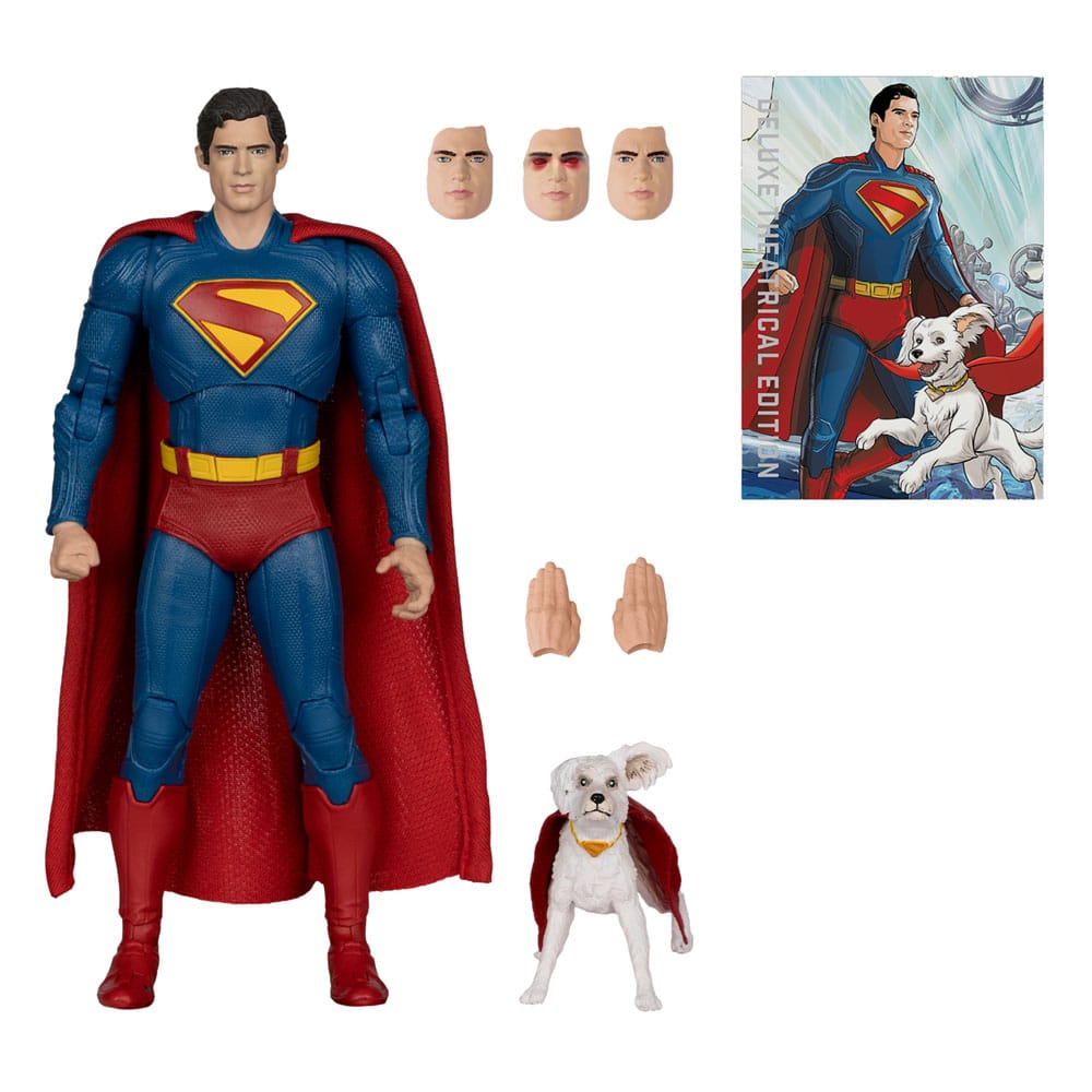 DC Comics: Superman with Krypto Action Figure Deluxe McFarlane Toys 18 cm (2025)
