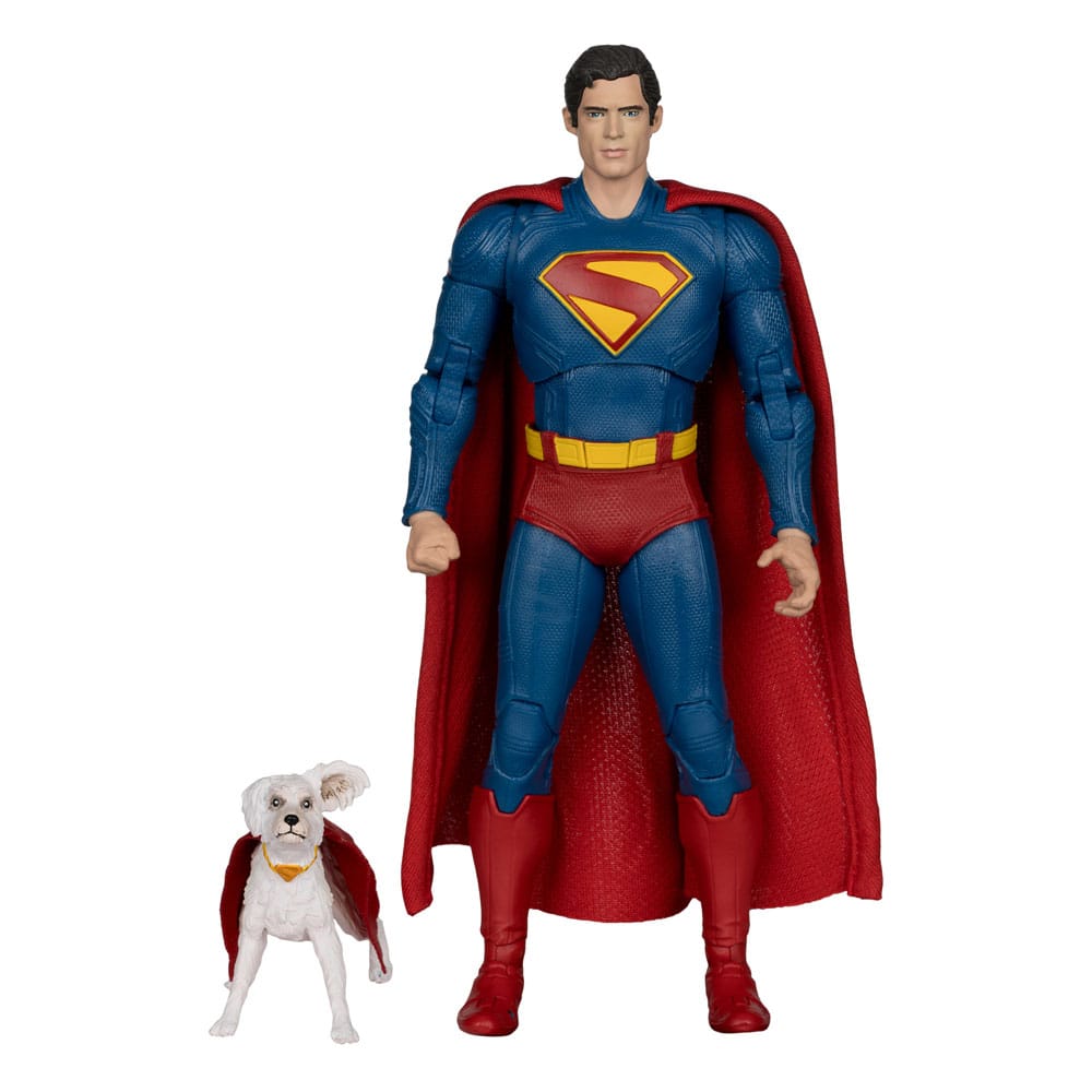 DC Comics: Superman with Krypto Action Figure Deluxe McFarlane Toys 18 cm (2025)
