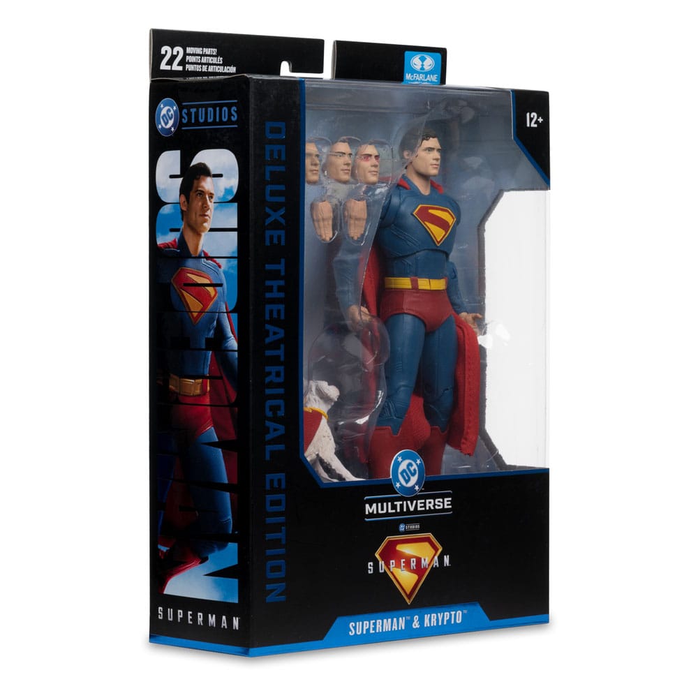DC Comics: Superman with Krypto Action Figure Deluxe McFarlane Toys 18 cm (2025)
